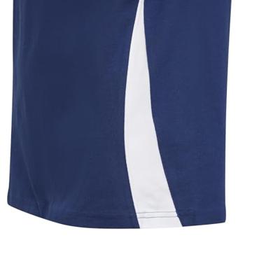 adidas Tiro 24 Sweat T-Shirt Kids Donkerblauw Wit adidas Tiro 24 Sweat T-Shirt Kids Donkerblauw Wit