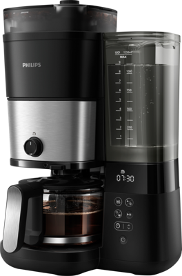 Philips Home HD7900/01 Koffiezetapparaat Zwart, Zilver Capaciteit koppen: 10 Met koffiemolen, Timerfunctie, Warmhoudfunctie Philips Home HD7900/01 Koffiezetapparaat Zwart, Zilver Capaciteit koppen: 10 Met koffiemolen, Timerfunctie, Warmhoudfunctie