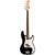 Squier Sonic Precision Bass IL Black elektrische basgitaar - thumbnail