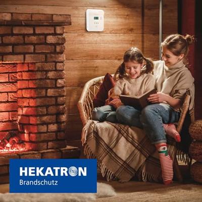 Hekatron KonexXt CO One Koolmonoxidemelder Incl. batterij (10 jaar) werkt op batterijen Detectie van Koolmonoxide - thumbnail