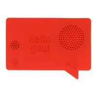 Memo Recorder Magnetisch Rood - thumbnail
