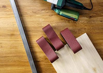 Bosch Accessories 2607017155 Schuurbandset Korrelgrootte (num) 60, 80, 100 (l x b) 533 mm x 75 mm 1 set(s) Bosch Accessories 2607017155 Schuurbandset Korrelgrootte (num) 60, 80, 100 (l x b) 533 mm x 75 mm 1 set(s)