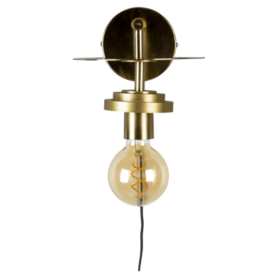 Dutchbone Wandlamp 'Aden' kleur Brass