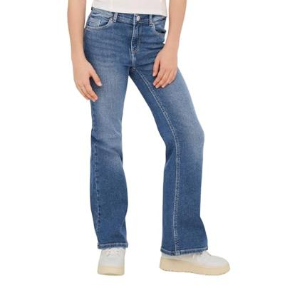 Kids ONLY winter jeansbroek meisjes - blauw - KogJuicy - flared fit
