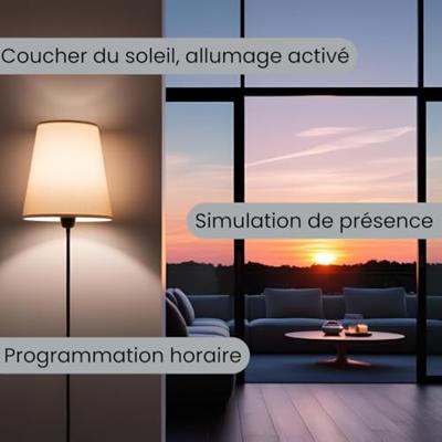 Dubbel stopcontact - KONYKS - Priska Duo FR - Wi-Fi + Bluetooth