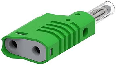 Electro PJP 1089-CD1-V Banaanstekker Stekker, recht Stift-Ø: 4 mm Groen 1 stuk(s)