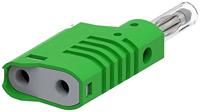 Electro PJP 1089-CD1-V Banaanstekker Stekker, recht Stift-Ø: 4 mm Groen 1 stuk(s) - thumbnail