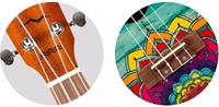 Flight Art Series AUC-33 Mansion concert ukelele met gigbag - thumbnail