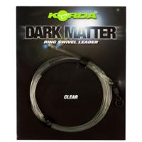 Korda Kamo Leaders 40lb, Maat 8 Ring Wartel 1m Clear - thumbnail