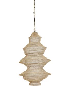 Light & Living Hanglamp 'Nakisha' 70cm, kleur Zand Light & Living Hanglamp 'Nakisha' 70cm, kleur Zand