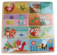 Houten Kinderpuzzel Goula My Favourite Food Hout - thumbnail