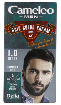 Cameleo Men Hair Color Cream 1.0 Black