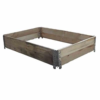 Siena Garden R-0800-1-4-GBX Hoogbeet stapelbaar 80 x 60 x 19,5 cm, naturel 1 stuk(s)