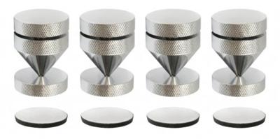 Dynavox SPIKES 4 STUKS CHROME