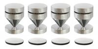Dynavox SPIKES 4 STUKS CHROME - thumbnail