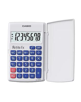 Casio zakrekenmachine Petite FX, wit