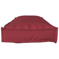 VidaXL Kussen wijnrood 120 x 40 x 8 cm oxford stof - thumbnail