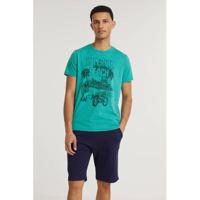 Petrol Industries / t-shirt Men in groen - thumbnail