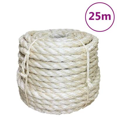Touw 14 mm 25 m 100% sisal