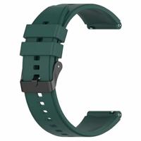 Siliconen gesp bandje - Groen - Garmin Vivoactive 6 / Vivoactive 5 / Vivoactive 3 - thumbnail