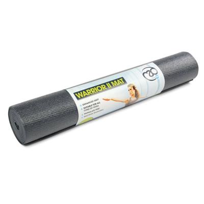 Fitness-Mad yogamat Warrior II 4 mm PVC grijs