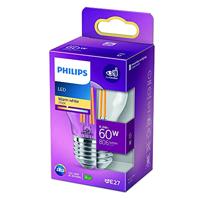 Philips LED 76231500 LED-lamp Energielabel E (A - G) E27 Kogel 6.5 W = 60 W Warmwit (Ø x l) 4.5 cm x 7.8 cm 1 stuk(s) - thumbnail