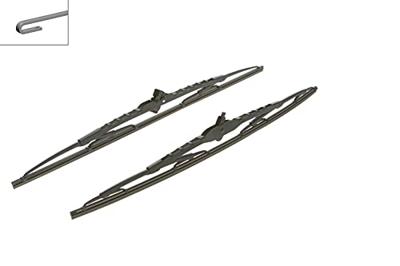 Bosch ruitenwissers Twin 682 - Lengte: 550/530 mm - set wisserbladen voorzijde 682