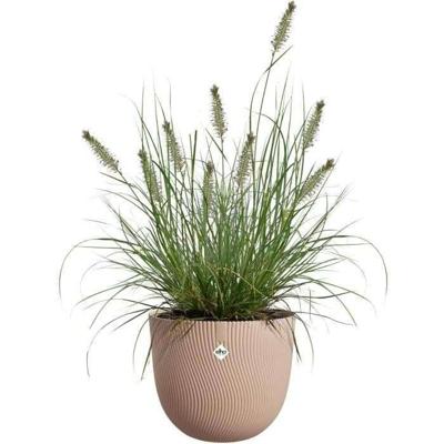 Bloempot - ELHO - Sereh Rond 40 - Bruin - Ø 39 x H 33 cm - 100% gerecycled