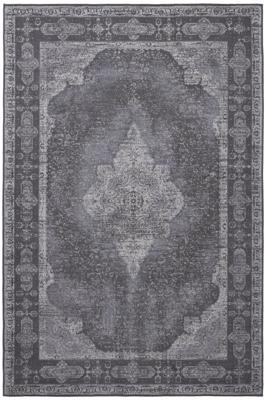 Brinker Carpets - Festival Lowla Dash Grey 1 - 200x290 cm Vintage Vloerkleed