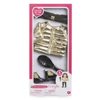 Corolle couture outfit set met accessoires voor poppen, 36cm - thumbnail
