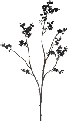 Pure Royal kunsttak bessen 72cm zwart