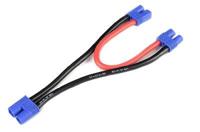Y-kabel Serial EC3, silicone kabel 12AWG, 12CM - thumbnail