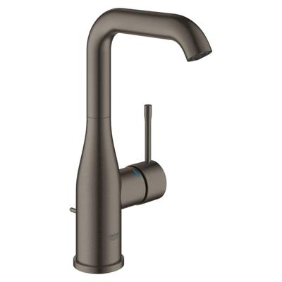 Grohe Wastafelmengkraan Essence 1 Hendel Met Waste L Hard Graphite Geborsteld