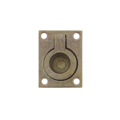 Intersteel | Luikring | 50x39mm | Messing Getrommel