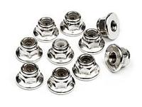 HPI - Flanged lock nut m3 (10pcs) (103671) - thumbnail