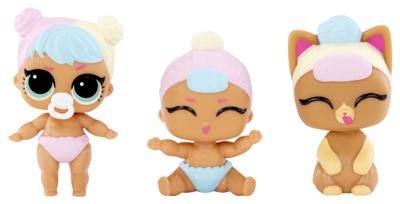 LOL Surprise Babybundel - Minipop - Willekeurig: van 1 tot 3 baby's, sommige met huisdier - vanaf 4 jaar oud