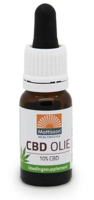 Mattisson HealthStyle CBD Olie 10% Mattisson HealthStyle CBD Olie 10%
