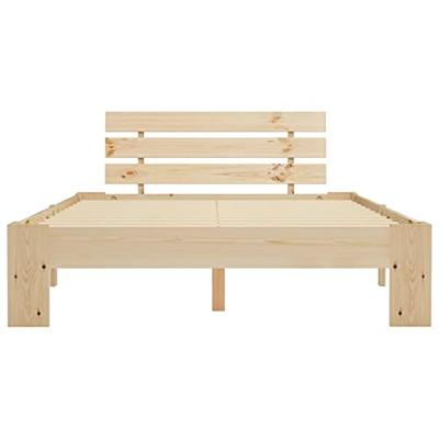 VidaXL Bedframe massief grenenhout 120x200 cm VidaXL Bedframe massief grenenhout 120x200 cm