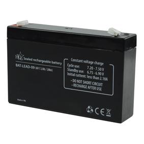 HQ Loodaccu (6 V, 7,2 Ah)