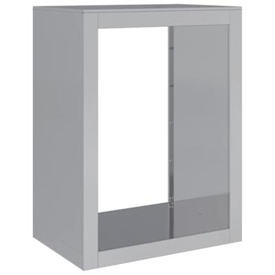 Haardhoutrek 60x40x80 cm gegalvaniseerd staal Haardhoutrek 60x40x80 cm gegalvaniseerd staal