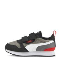 Puma R78 V PS sneakers grijs/wit/zwart - thumbnail
