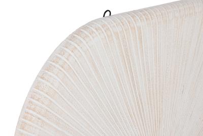 Wanddecoratie Home ESPRIT Wit Modern Verouderde afwerking 89 x 3 x 89 cm