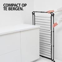 Brabantia HangOn Droogtoren 230 cm Droogruimte Matt Zwart - thumbnail