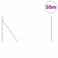 Weidehekwerk Zilver 50 x 1.2 m Gegalvaniseerd staal - thumbnail