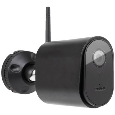 ABUS WLAN buitencamera PPIC44520 - Bewakingscamera met app, bewegingsdetectie, objectdifferentiatie, pushmelding, nachtzicht, 8 GB geheugenkaart, 1080p/Full HD, maskering, Zwart