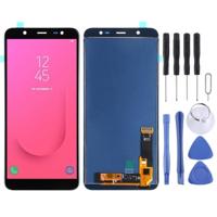 LCD-scherm en digitizer volledige assemblage (TFT materiaal) voor Galaxy J8 J810F/DS J810Y/DS J810G/DS (zwart) - thumbnail
