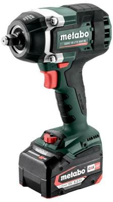 Metabo SSW 18 LTX 800 BL Accu-slagmoersleutel | 18V 2X5.2AH LI-POWER | LADER ASC 55 | metabox 145L 602403650