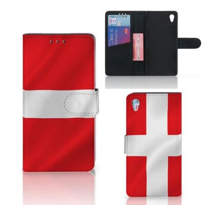 Sony Xperia Z3 | Bookstyle Case | Denemarken | Portemonnee hoesje Sony Xperia Z3 | Bookstyle Case | Denemarken | Portemonnee hoesje