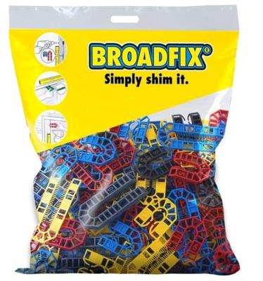 Boradfix Assortiment U-opvulplaatjes | 200 stuks - SMAB Boradfix Assortiment U-opvulplaatjes | 200 stuks - SMAB