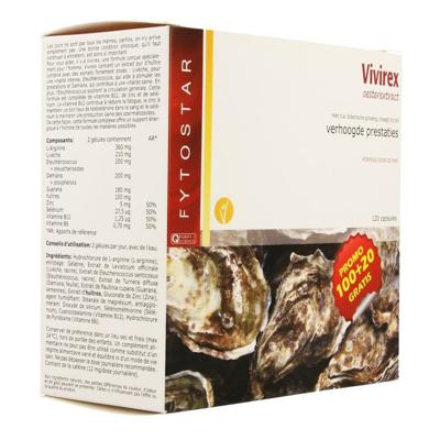 Fytostar Vivirex maxi 120 Capsules